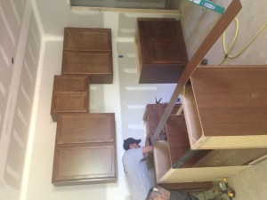 Incomplete Kitchen Cabinets